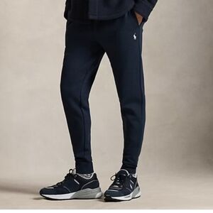 LIKE-NEW: POLO RALPH LAUREN; DOUBLE-KNIT JOGGER PANT.